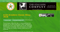 Desktop Screenshot of irishbreedersclassic.com