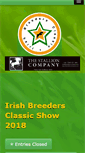 Mobile Screenshot of irishbreedersclassic.com